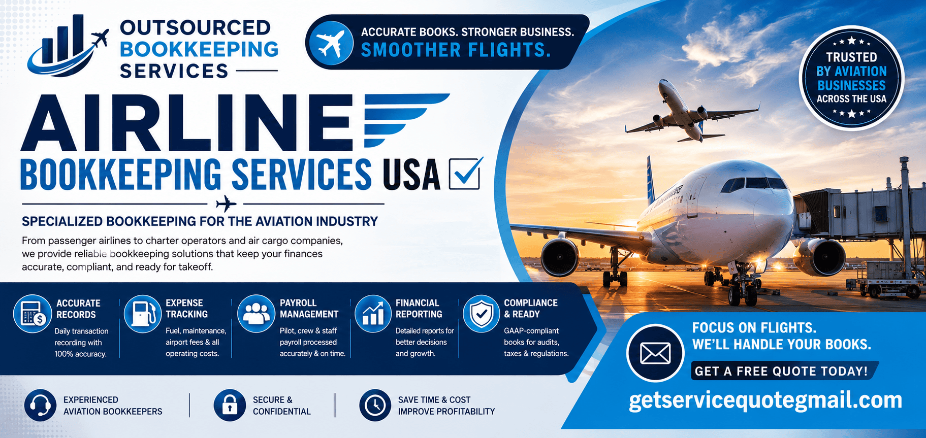 Airline Bookkeeping Services Airline Bookkeeping Services