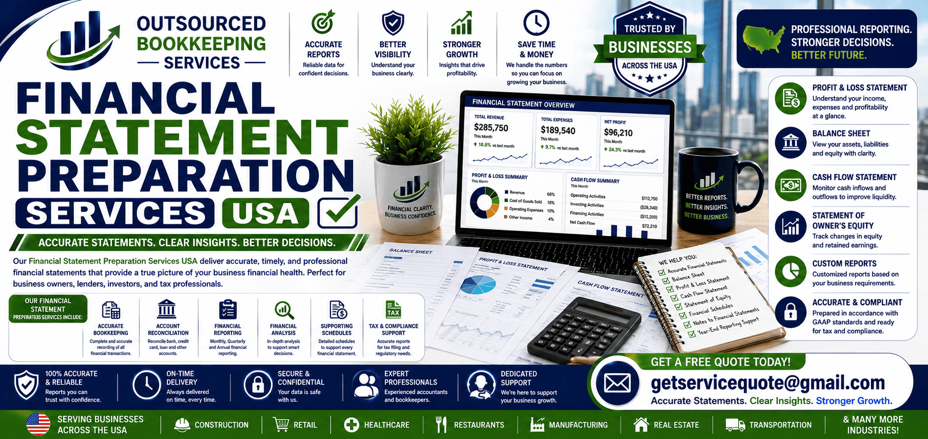 Financial Statement Preparation Services Financial Statement Preparation Services