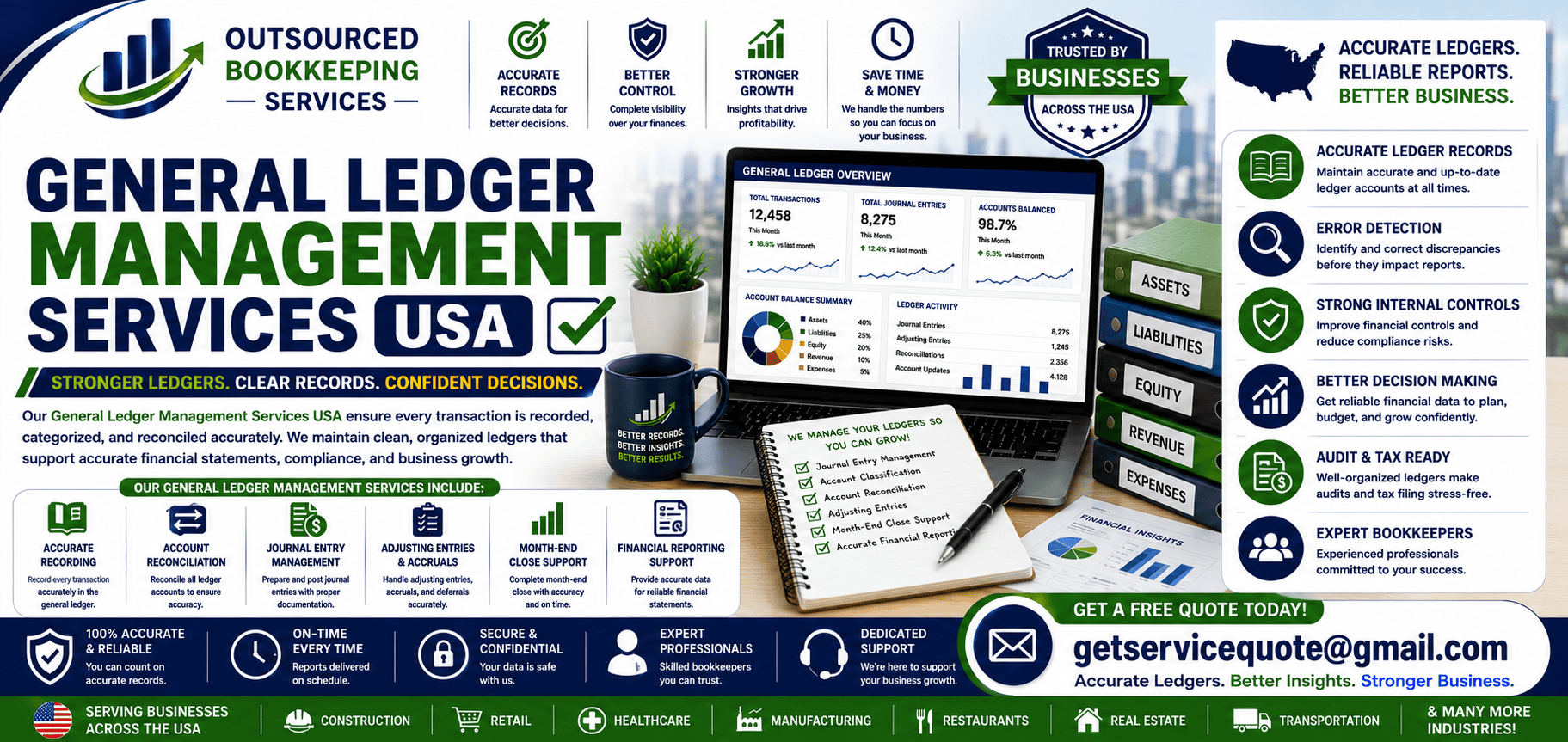 General Ledger Management Services General Ledger Management Services
