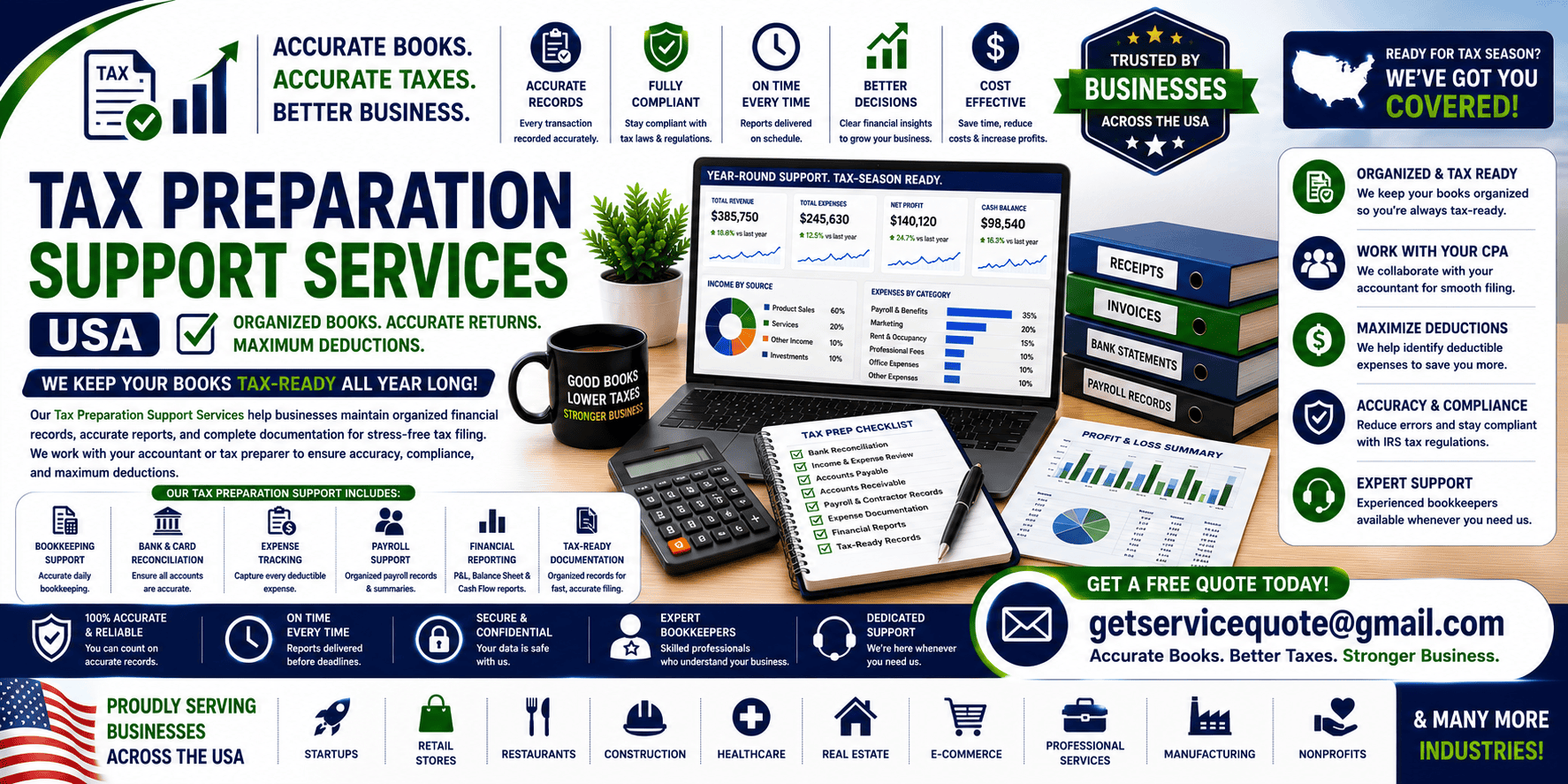 Tax Preparation Support Services Tax Preparation Support Services