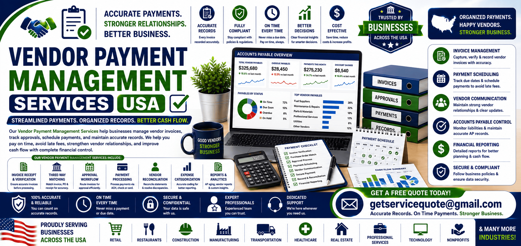 Vendor Payment Management Services Vendor Payment Management Services